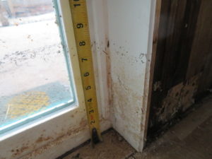 flood damage to door